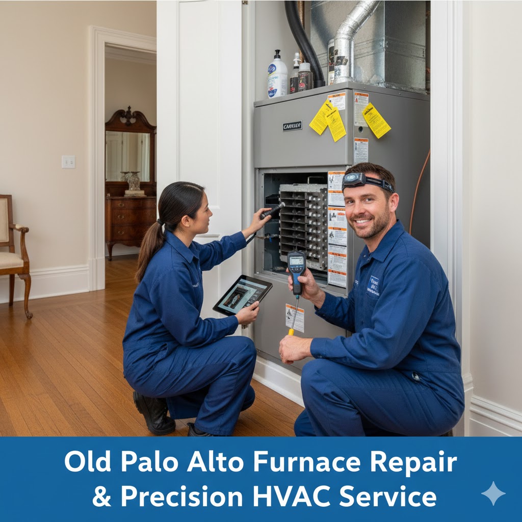 old palo alto furnace repair & precision HVAC Services